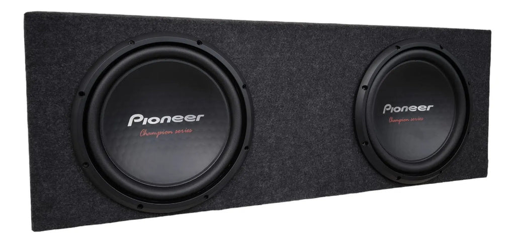 Cajón Sellado Doble Para Camioneta Con Rebote Para Subwoofer