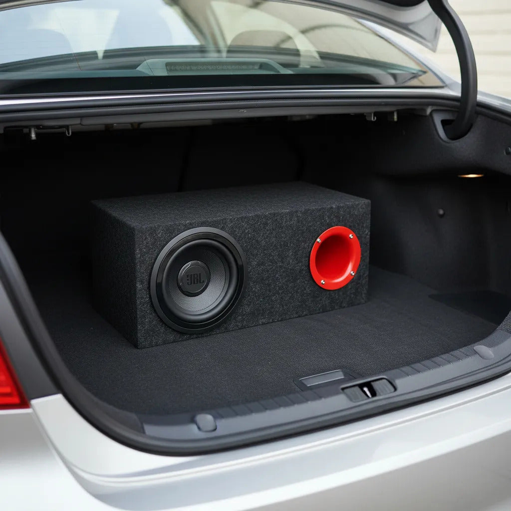 Cajón De Madera Scoprion Acustico Para Subwoofer 8 Pulgadas