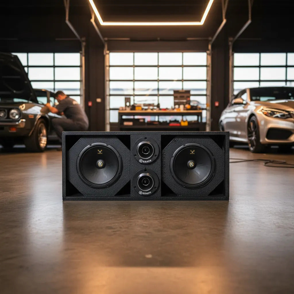 Par Medios Rangos Km-654fnx 6.5 Fenix +tweeters+ Cajon Open