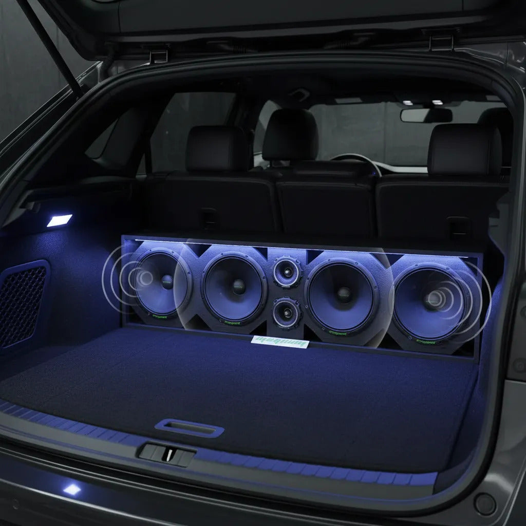 Paquete Open Show Magnum Cajon + Promr81sl +tweeters Prot100