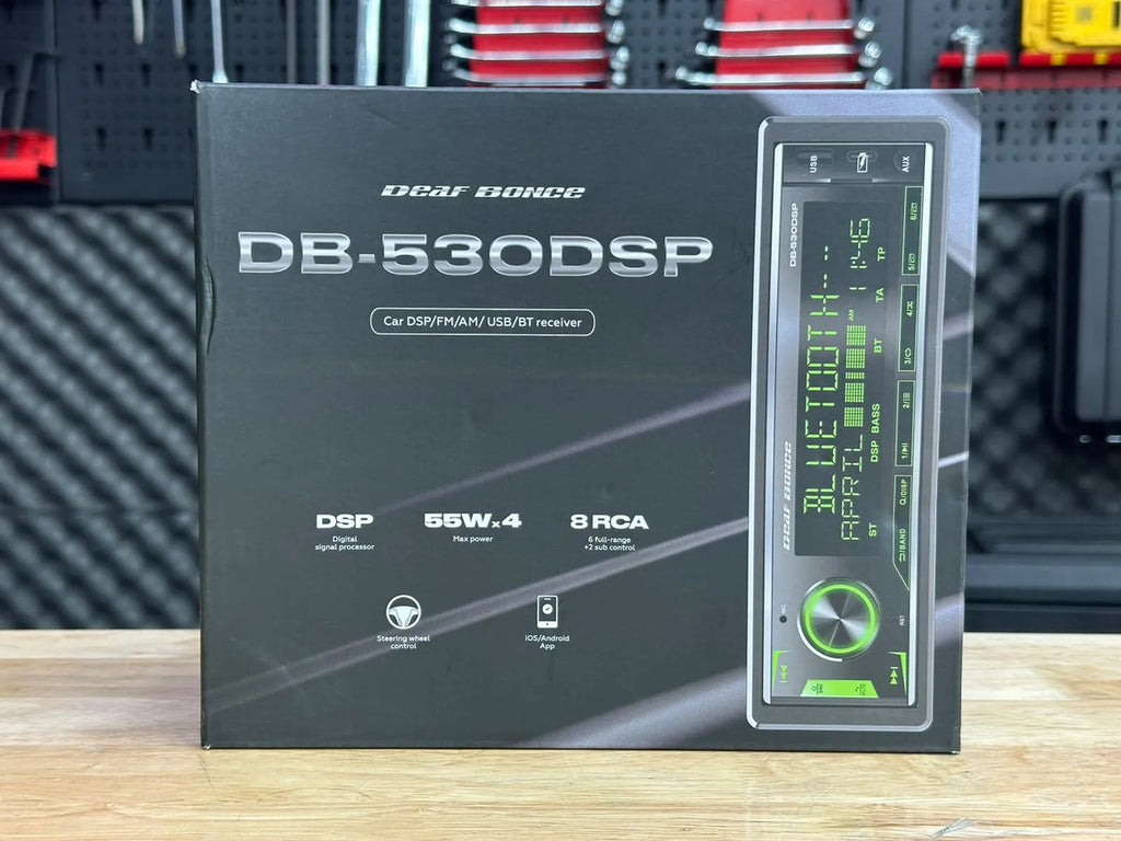 Autoestéreo Auto Db-530dsp 8rca Usb Dsp Bluetooth