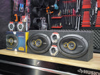 Paquete Audiobahn Ads6950 6x9 400w +tweeter +cajon Open Show