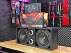 Par Medios Rangos Km-654fnx 6.5 Fenix +tweeters+ Cajon Open