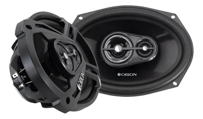Orion Bocinas 6x9 3 Vias Coaxiales 320w /80rms Cobalt Cb693 Color Negro