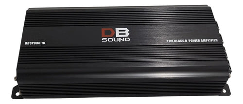 Amplificador Db Sound 1ch 800w Supreme Db Sound Dbsp800.1d