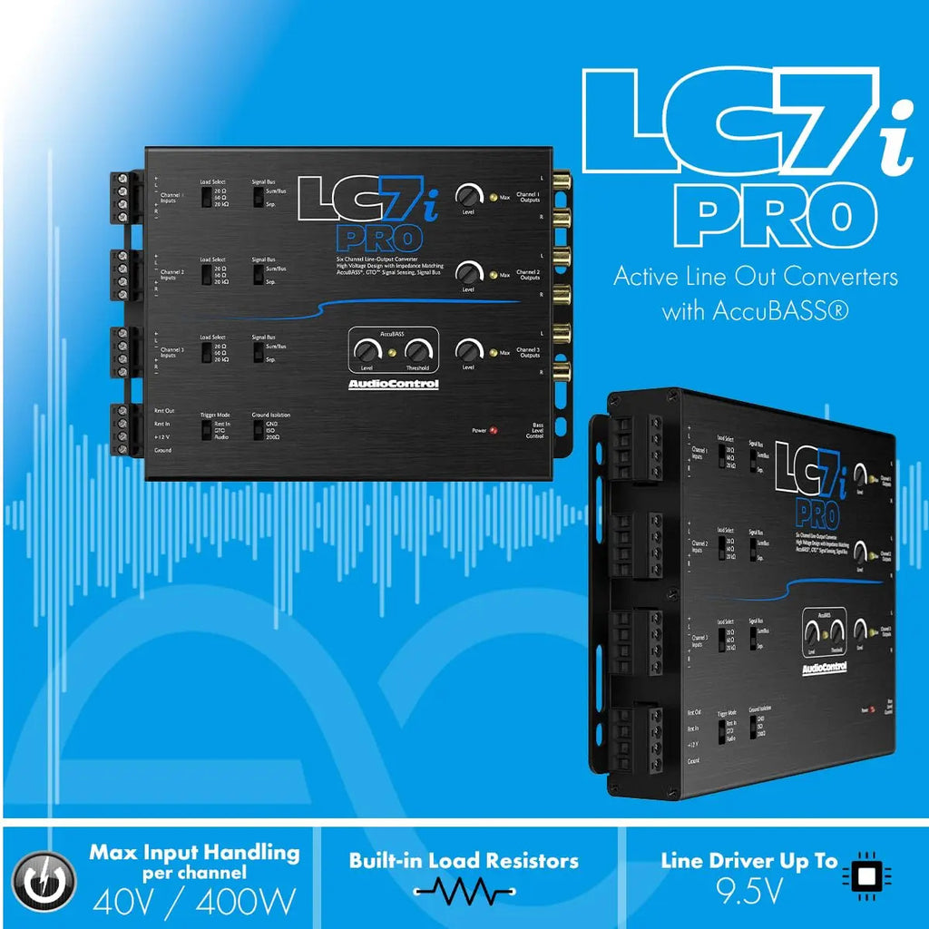 Audiocontrol Lc7ipro - Convertidor De Salida De Linea De Sei