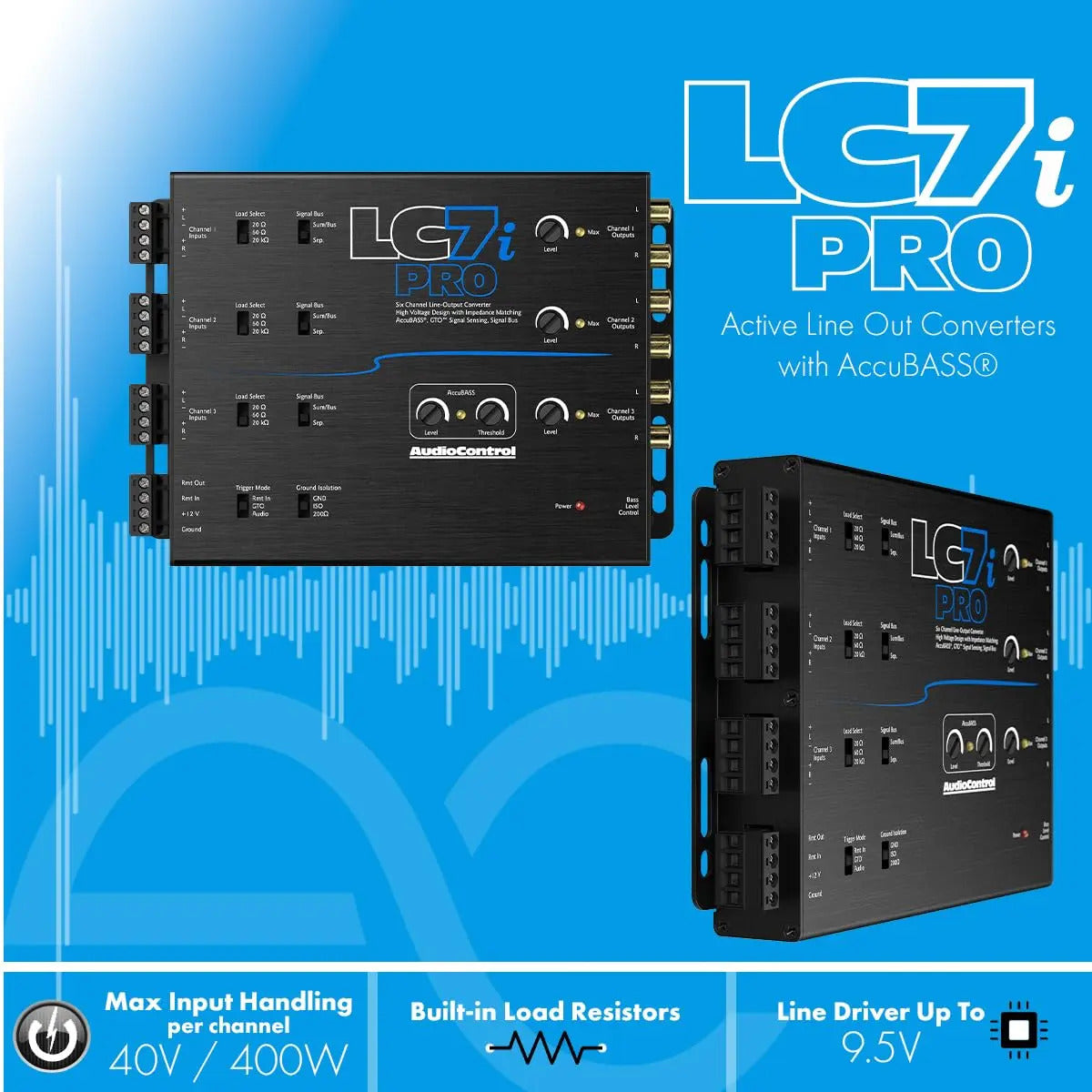 Audiocontrol Lc7ipro - Convertidor De Salida De Linea De Sei