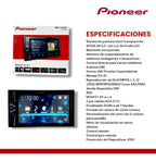 Estereo Pantalla Pioneer Dmh-g225 Bluetooth Color Negro