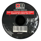 Rollo De Cable Rojo Db Sound Dbofc0 15 Metros Cal 0ga Ofc