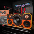 Cajon Rumbera Porteada Led Para Subwoofer 12 + Set De Medios