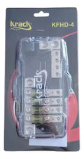 Bloque Distribuidor De Corriente Y Tierra Con Fusibles Krack