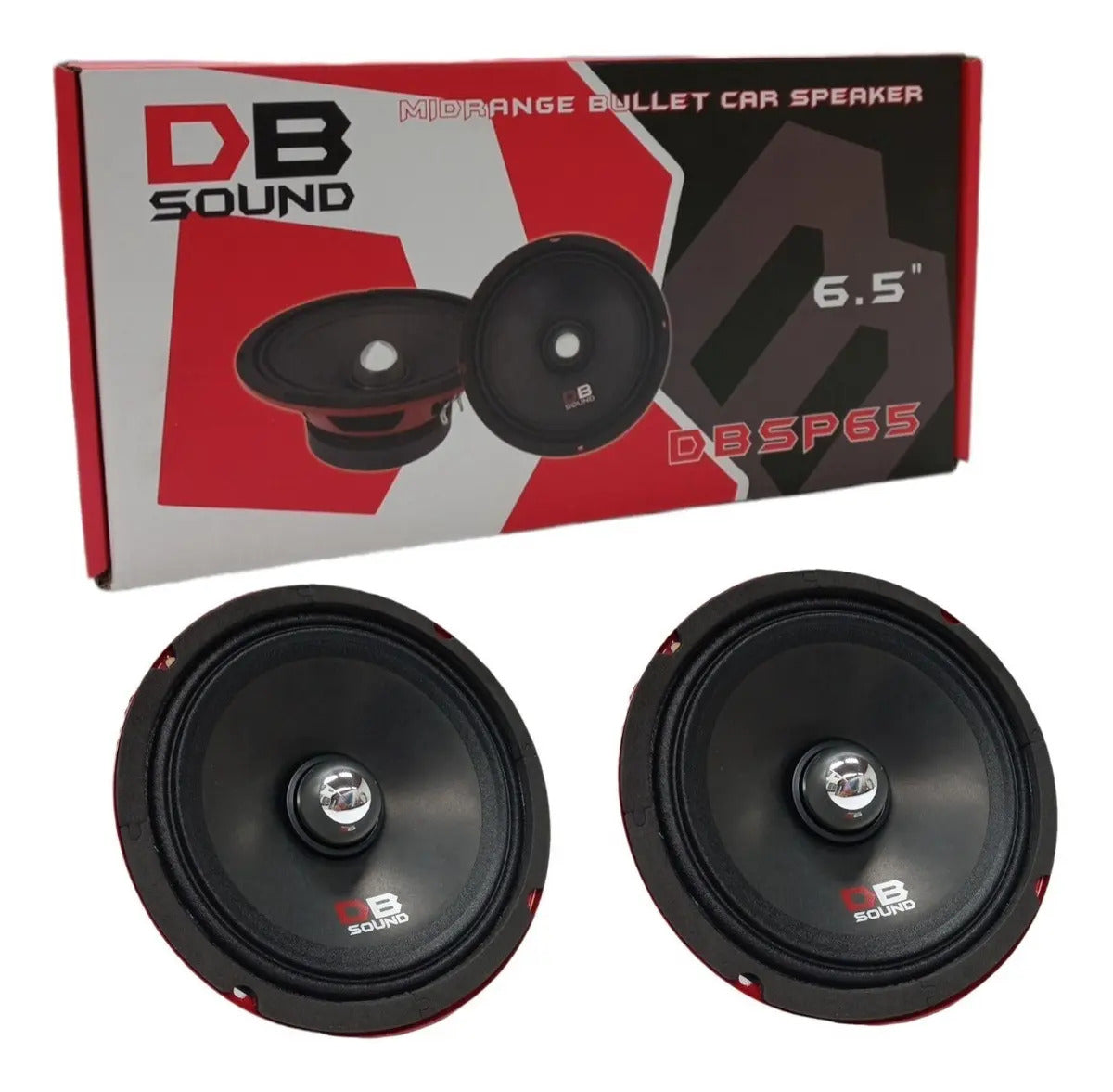 Bocina Midrange 1 Vía Dbsound Dbsp65 6.5  4 Ohms 300w Negro