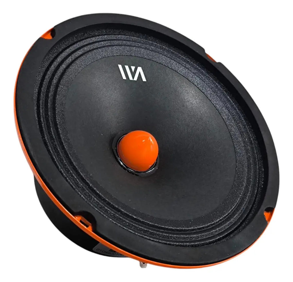 Set De Medios Rango War Audio Cabo68pksilver + Cajon Open