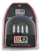 Cable Rca Reforzado Db Sound 100% Cobre 3 Metros Dbrcc3