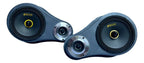 Set De Medios Kmxp 6520 Krack 6.5 + Aumentos Con Bala Negro
