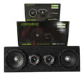 Set Magnum 2 Medios Rangos Pro-mr64 +pro-t100v2 + Cajon