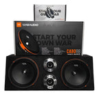 Set De Medio Rango 8 War Audio Cabo88 Tweeter Grenade402 Color Plata