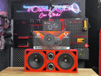 Par Medios Rangos Km-804fnx 8 Fenix +tweeters+ Cajon Open Sh