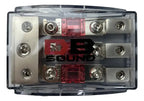 Distribuidor De Corriente Db Sound Dbdc3810 Triple Calibre