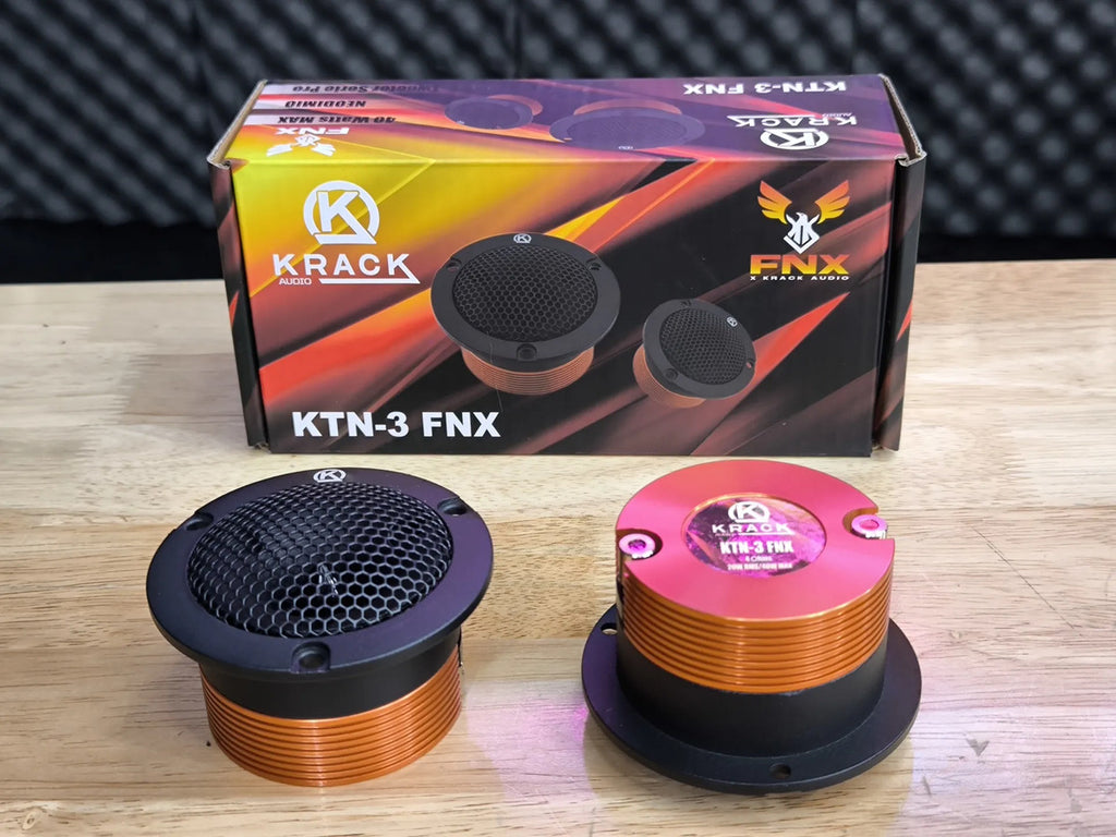 Par Tweeters Ktn-3fnx Neodimio Krack Fenix 20w Tipo Bala