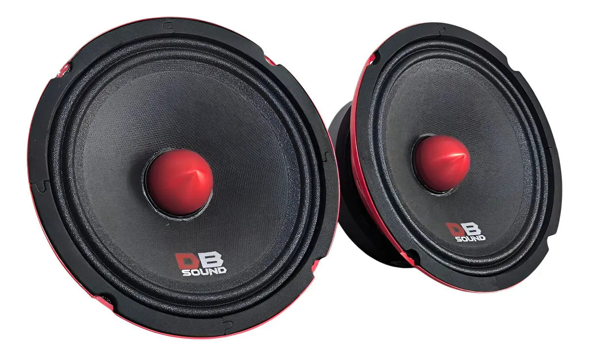 2 Medio Rango Db Sound 6.5 Pulg 150w/300w Max Dbst600 4ohms