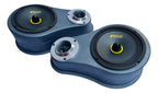Set De Medios Kmxp 6520 Krack 6.5 + Aumentos Con Bala Negro