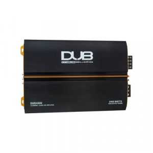 Amplificador Fuente Audiobahn Dub4000 4 Canales 2400w A/b
