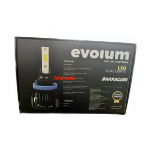 Hiper Led Evolum Auto Moto 22mil Lumenes H7 9006