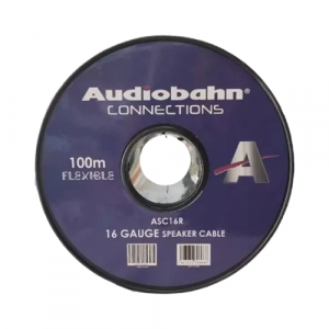 Rollo De Cable Bocina Subwoofer Calibre 16 100mts Audiobahn