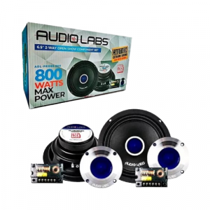 Set De Medios Rangos Audio Labs Adl-pro65.2os 6.5 800w Max