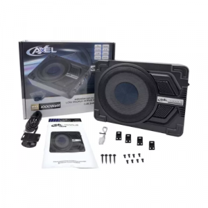 Subwoofer 10puLG Amplificado Steelpro Axel-1000us 1000watts