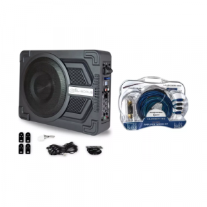 Subwoofer Axel 8 Amplificado By Steelpro + Kit Instalacion