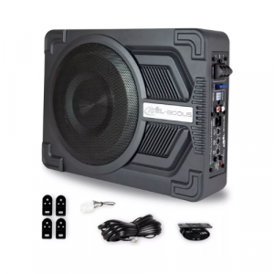 Subwoofer Axel 8 Amplificado By Steelpro + Kit Instalacion